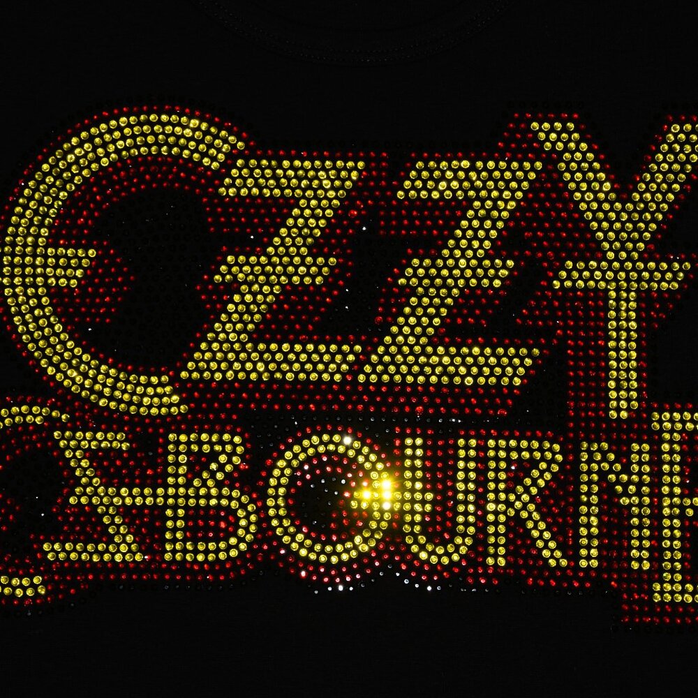Ozzy Osbourne  Rhinestone bling sleeveless tank   XS,S,M,L,XL,XXL, … - Picture 5 of 12